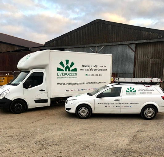 Evergreen Insulations Vans